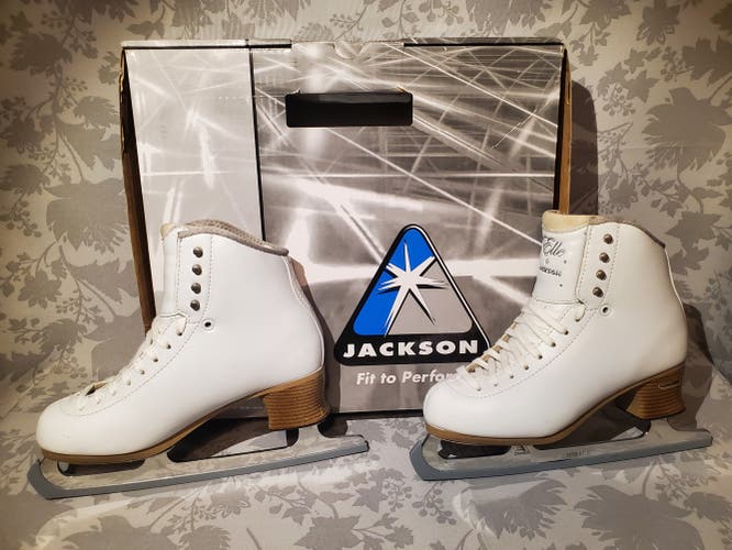 Jackson Ultima Elle Women's Figure Skate Pre-owned Size 8.0