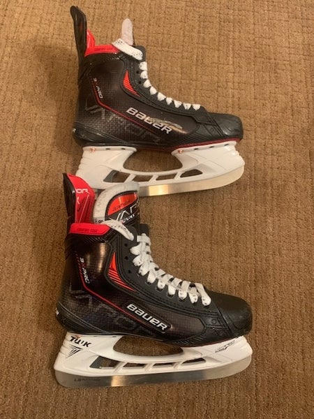 Hockey Skates Senior Used Bauer Vapor 3X Pro Fit 2 Regular Width Size 8