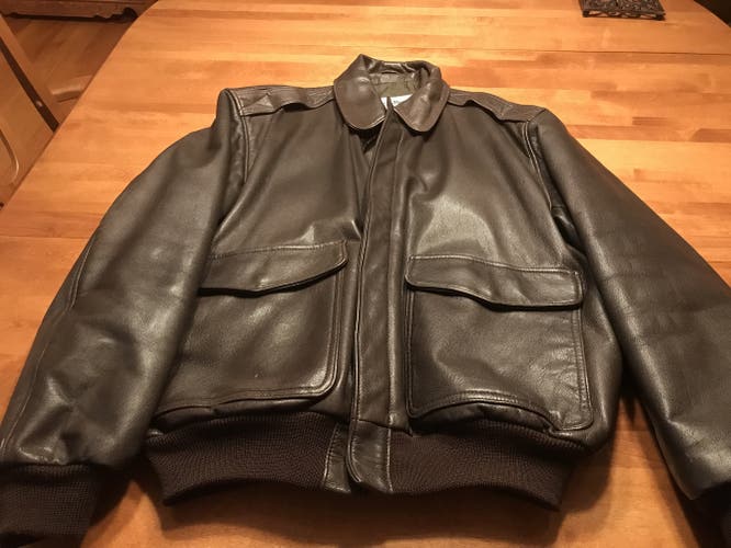 L.L. Bean Leather Aviator Jacket