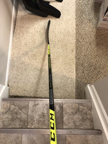NEW LH CCM Super Tacks AS3 Pro Stick Intermediate P28 55 Flex