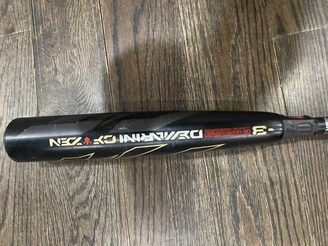 Bat Used BBCOR Certified 2019 DeMarini CF Zen (-3) 28 oz 31"