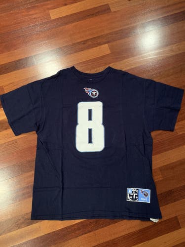 NFL Tennessee Titans Marcus Mariota T Shirt Men’s XL
