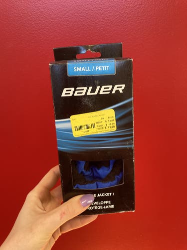 New Bauer Small Blue Blade Covers