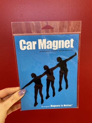 New Figure Skating Black Car Magnet