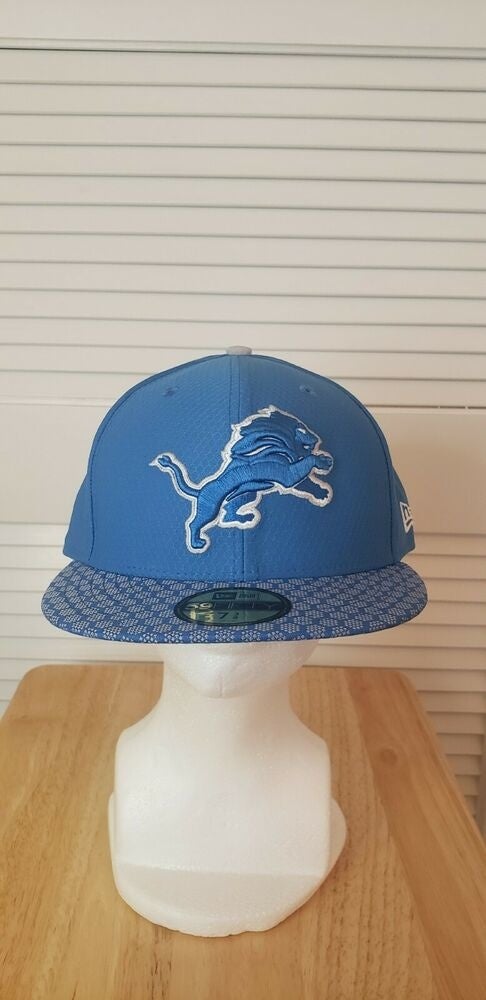 NFL Detroit Lions 7 1/8 New Era Fitted Hat