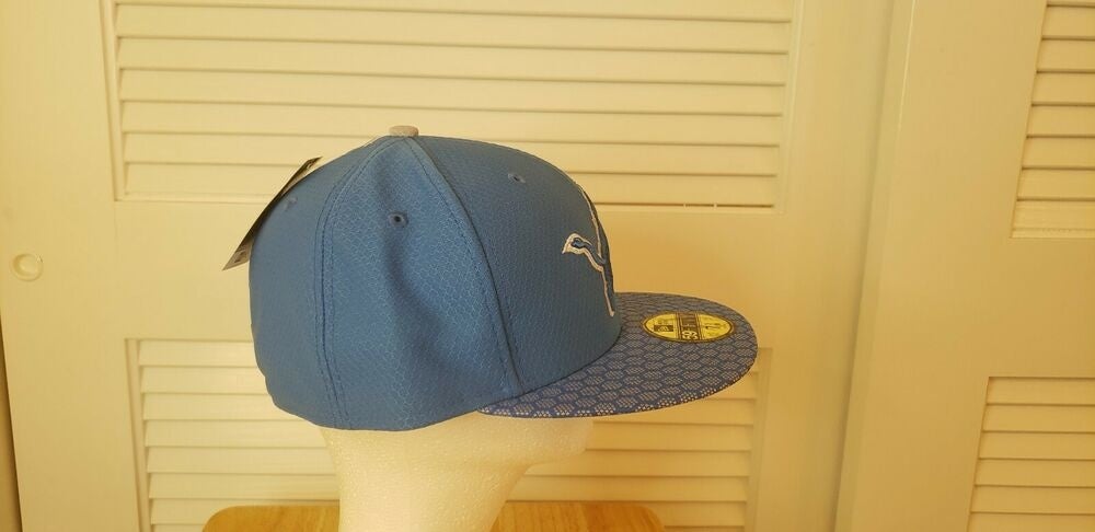 NWT NOS Vintage Detroit Lions New Era Pro Model 7 Fitted Hat Cap Wool (e83b)