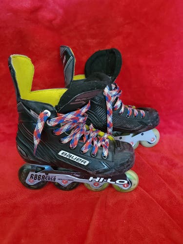 Inline Skates Used Bauer RS Size 2