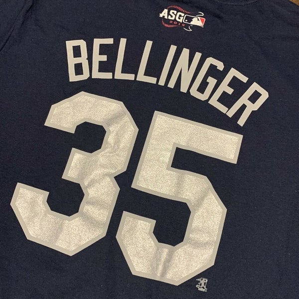 Men's Majestic Threads Cody Bellinger Gray Los Angeles Dodgers Name &  Number Tri-Blend T-Shirt