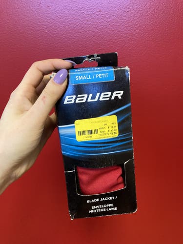 New Bauer Small Red Blade Covers