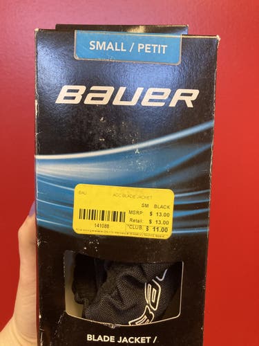 New Bauer Small Black Blade Covers