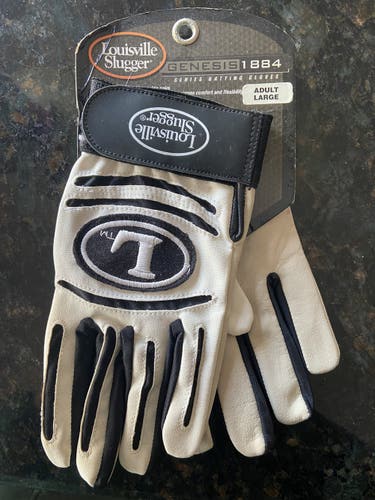New Large Louisville Slugger Batting Gloves