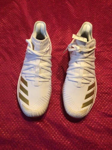 Gold Men's Metal Low Cut Adizero Afterburner