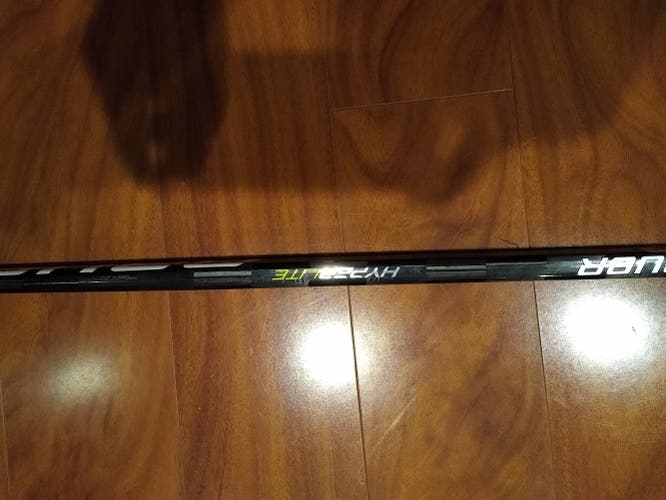 Hockey Stick Intermediate Used Left Hand Bauer Vapor Hyperlite Mid Pattern - P92 Curve 55 Flex
