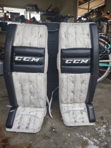 Goalie Leg Pads Used 34" CCM Retro Flex