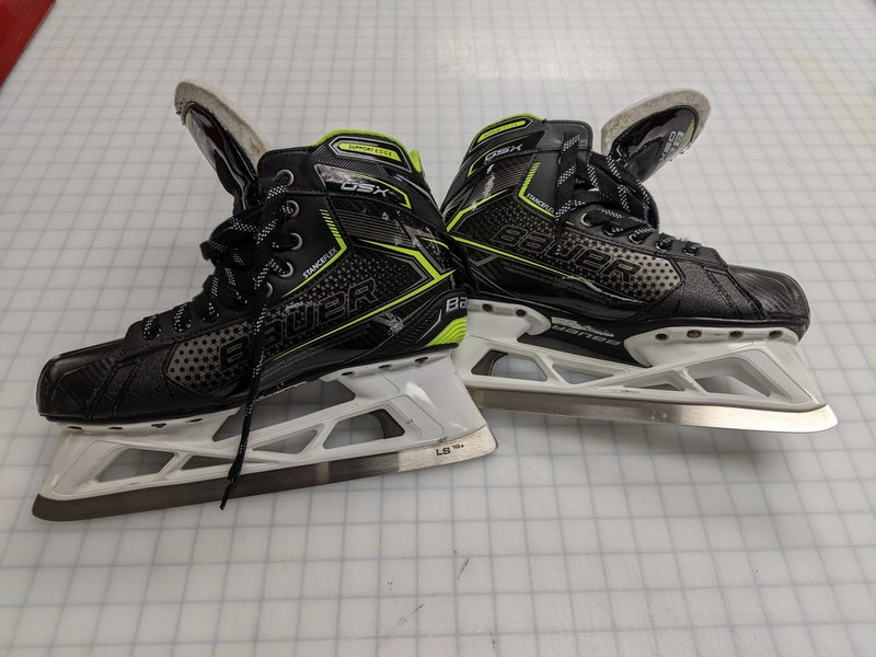 Hockey Goalie Skates Senior Used Bauer GSX Regular Width Size 10