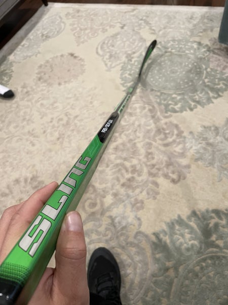 Hockey Stick Junior New Left Hand Bauer Sling Toe Pattern