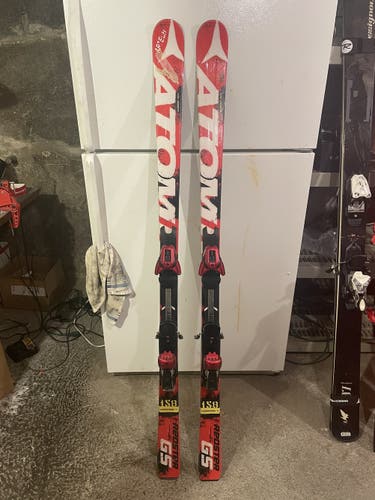 Used Unisex Atomic Racing Redster GS 158 With Bindings Max Din 12