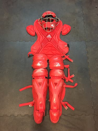 Adidas Red Catchers Set Used