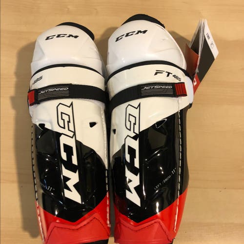 NEW CCM Jetspeed FT485 Shin Guards 11"