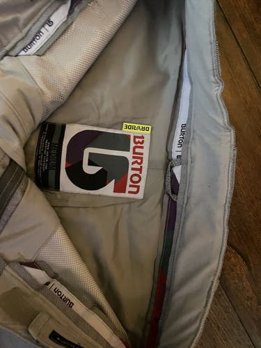 Gray Men's Medium Burton Pants