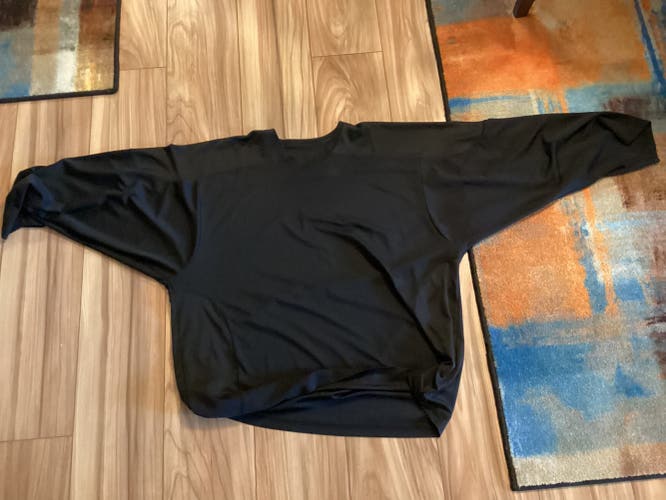 Black Practice Jersey Adult Unisex Used XL Easton