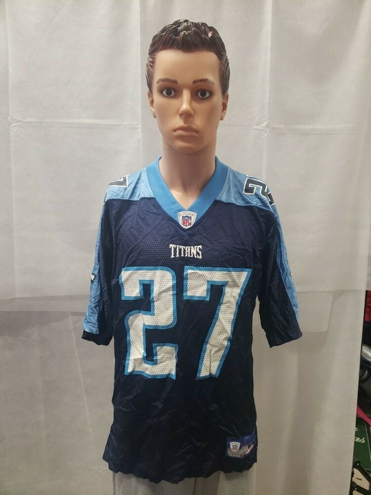 Vintage Reebok Tennessee Titans #32 Wood NFL jersey - Blue - M