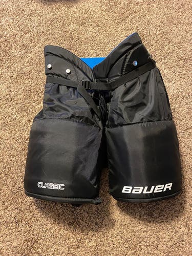 Used Black Bauer Classic Goalie Pants