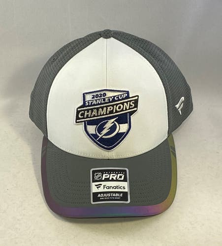 NHL TB Lightning 2020 Stanley Cup Champs Irridescent Snapback Baseball Hat New