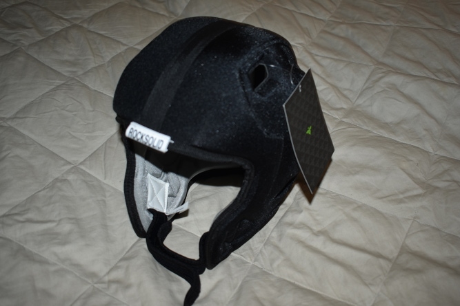 NEW - Rock Solid Soft Cap Headgear / Helmet, Medium, Black - With Tags!