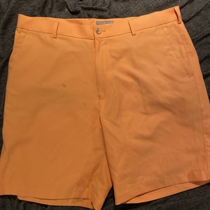 Peter Millar Orange Golf Shorts with Stain!