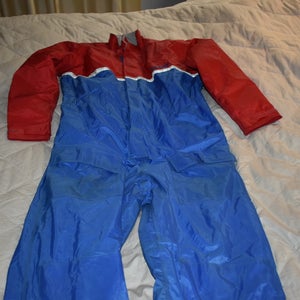 Vetter Winter Sports Snow/Ski Suit, Red/Blue, Medium