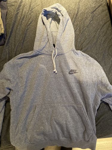 Gray Nike Recycled Products Hoodie