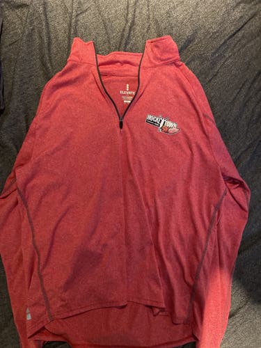 Quarter Zip Detroit Red Wings Hockeytown 5k Shirt