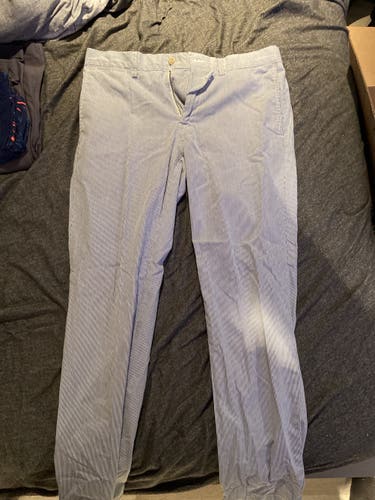 Mens Polo Seersucker Pants size 35x32
