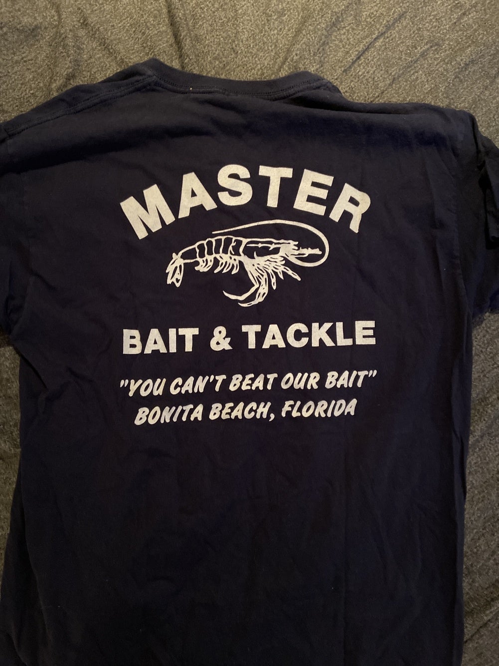 Master Bait” and Tackle Shirt