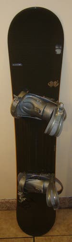 Salomon Link Snowboard 154cm Board with  Bindings Ride LS Series Large