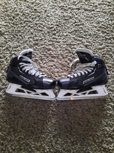 Hockey Goalie Skates Junior Used Bauer Supreme S27 Regular Width Size 4