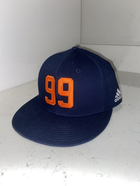 Wayne Gretzky 99 Edmonton Oilers SnapBack Adidas Navy