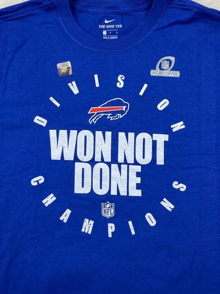 Buffalo Bills playoff and AFC East Champions gear and apparel