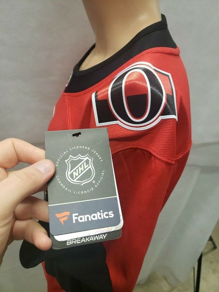 NWT Ottawa Senators Fanatics Breakaway Jersey L NHL Red