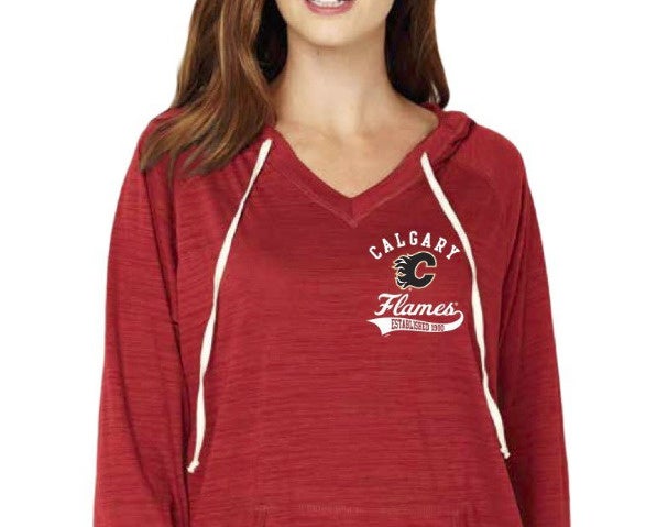Women's Calgary Flames Classic Signature hoodie sweater