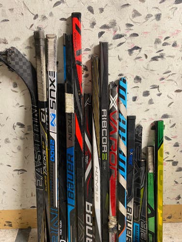 Broken Hockey Sticks For Projects
