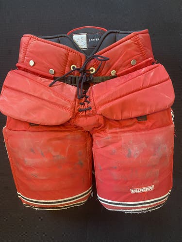 Pro Stock Return NCAA Vaughn XL Ice Hockey Goalie Pants Red