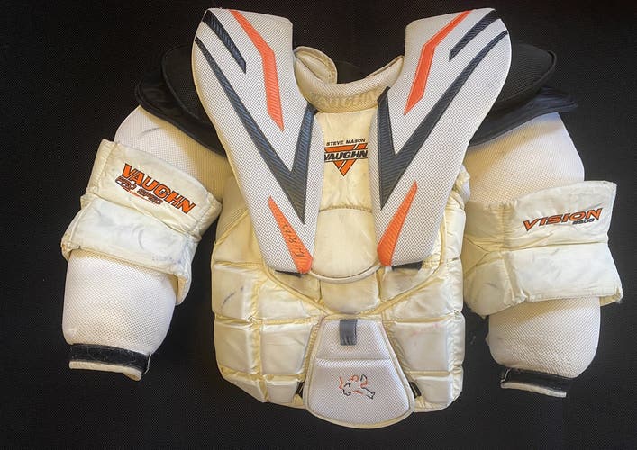 Pro Stock Return Vaughn Vision 9500 XL Chest Protector Steve Mason