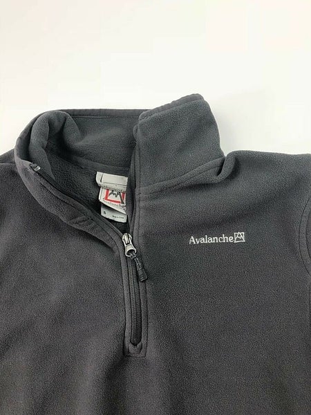 Avalanche Outdoors 1/4 Zip Fleece Jacket Pullover Gray, Women's S