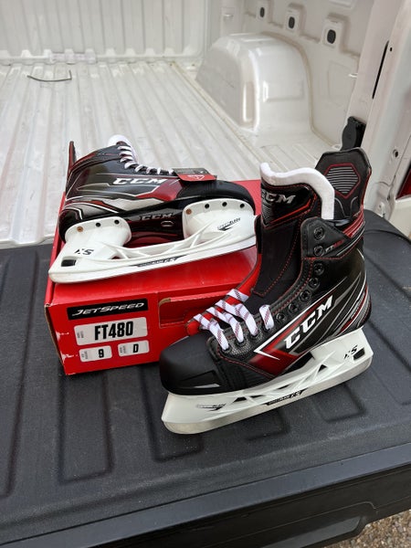 CCM JETSPEED FT480 Sr ice hockey skates 9D