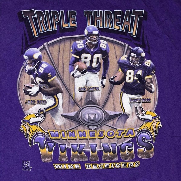 Minnesota Vikings XL T-Shirt DEAL! Tie Dye ~ Old Randy Moss Shirt # 84