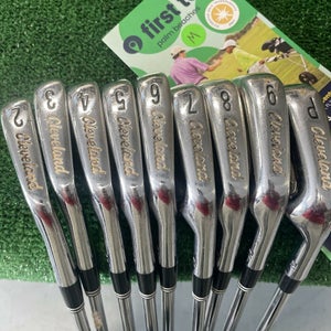 Cleveland Tour Action TA3 Form Forged Irons Set 2-PW 6.5 Steel Rifle Shafts