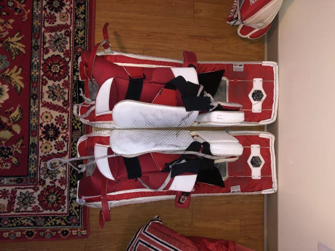 Ice hockey goalie set