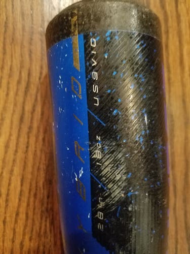 2019 Rawlings Velo Hybrid USA (-10) 2 5/8 Baseball Bat Used